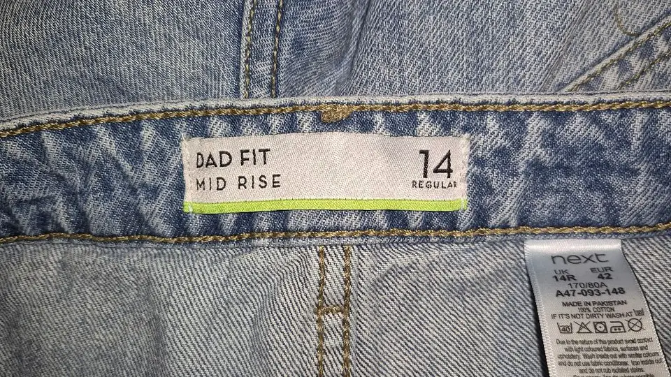 "Dad fit" džinsai — nuotrauka 3