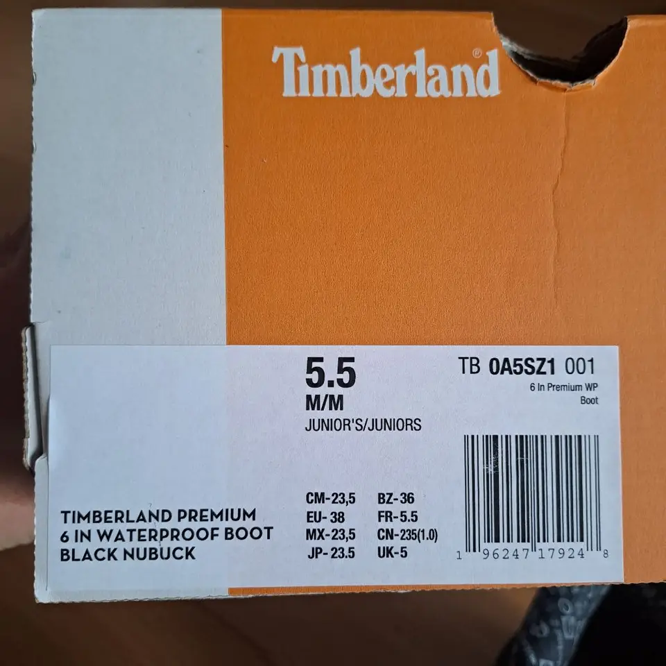 Originalūs Timberland Premium 6 In neperšlampami batai (38 dydis) — nuotrauka 9