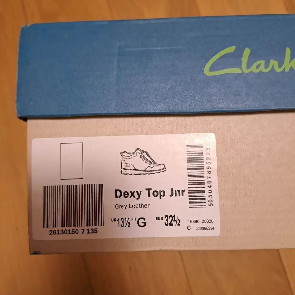 Nauji odiniai Clarks demisezoniniai aulinukai 32.5 dydis — nuotrauka 10