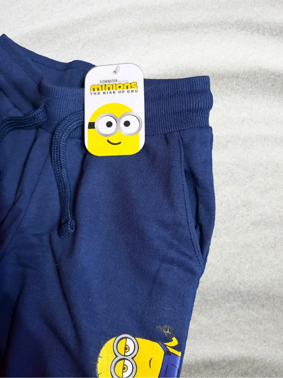 Minions berniukiškos mėlynos treninginės kelnės — nuotrauka 2