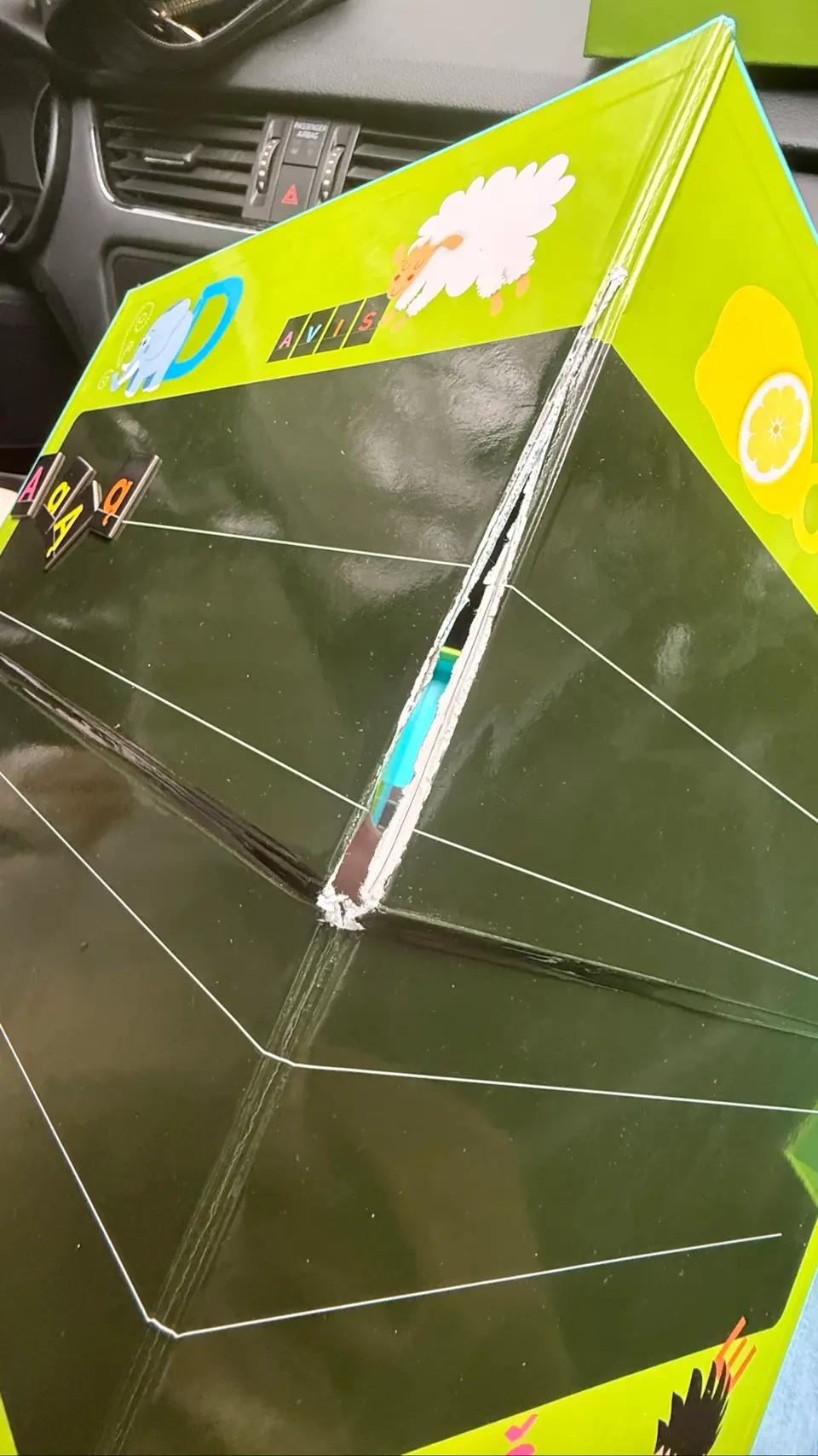 Žaidimas mano abėcėlė su magnetukais — nuotrauka 5