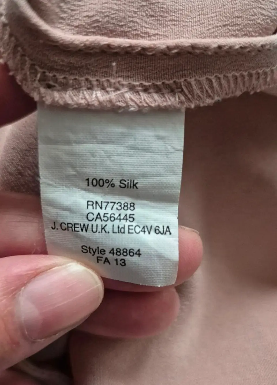 Nuostabi šilkinė palaidinė — nuotrauka 5