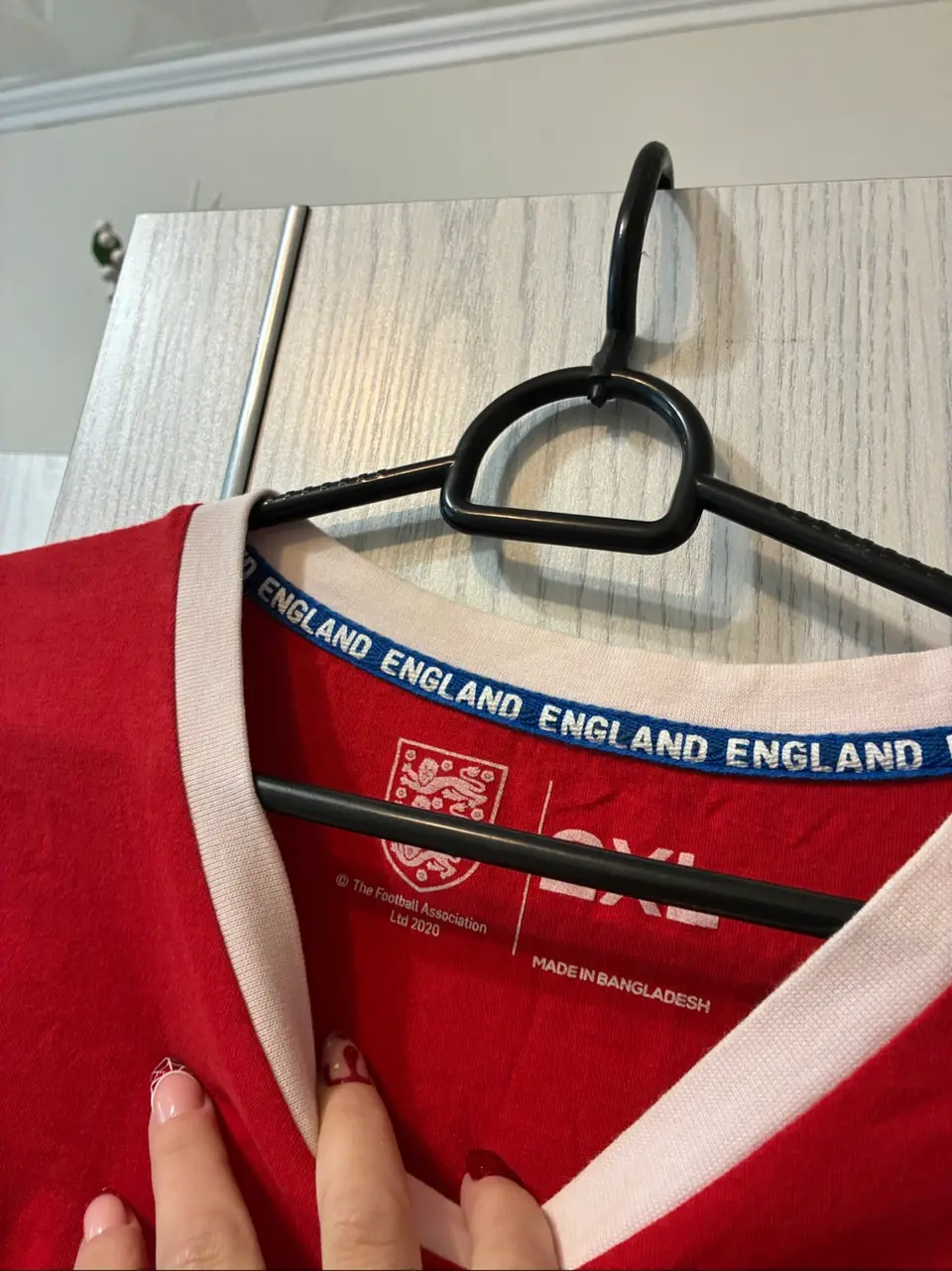 Anglijos rinktinės retro marškinėliai, 2XL — nuotrauka 5