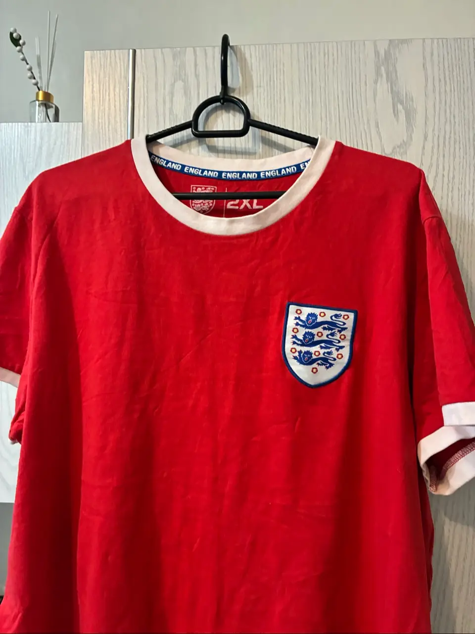Anglijos rinktinės retro marškinėliai, 2XL — nuotrauka 6