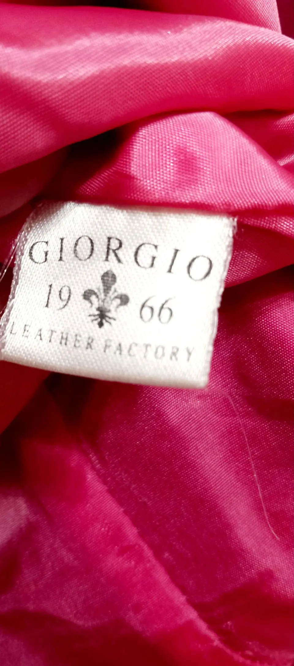 Prabangi Itališka natūralios odos striukė Giorgio 1955 dydis M — nuotrauka 7