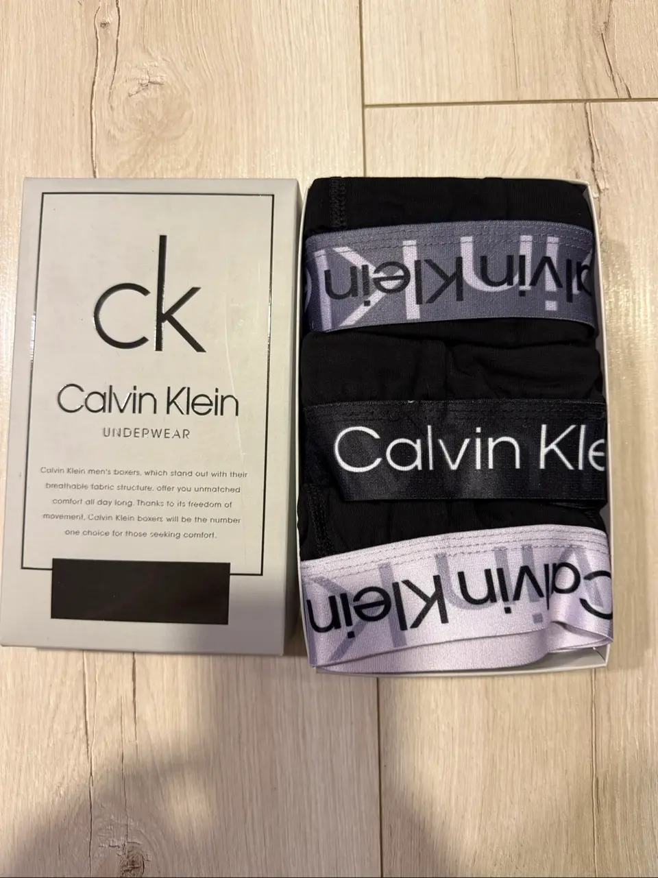Calvin Klein vyriški bokseriai, 3 vnt. komplektas