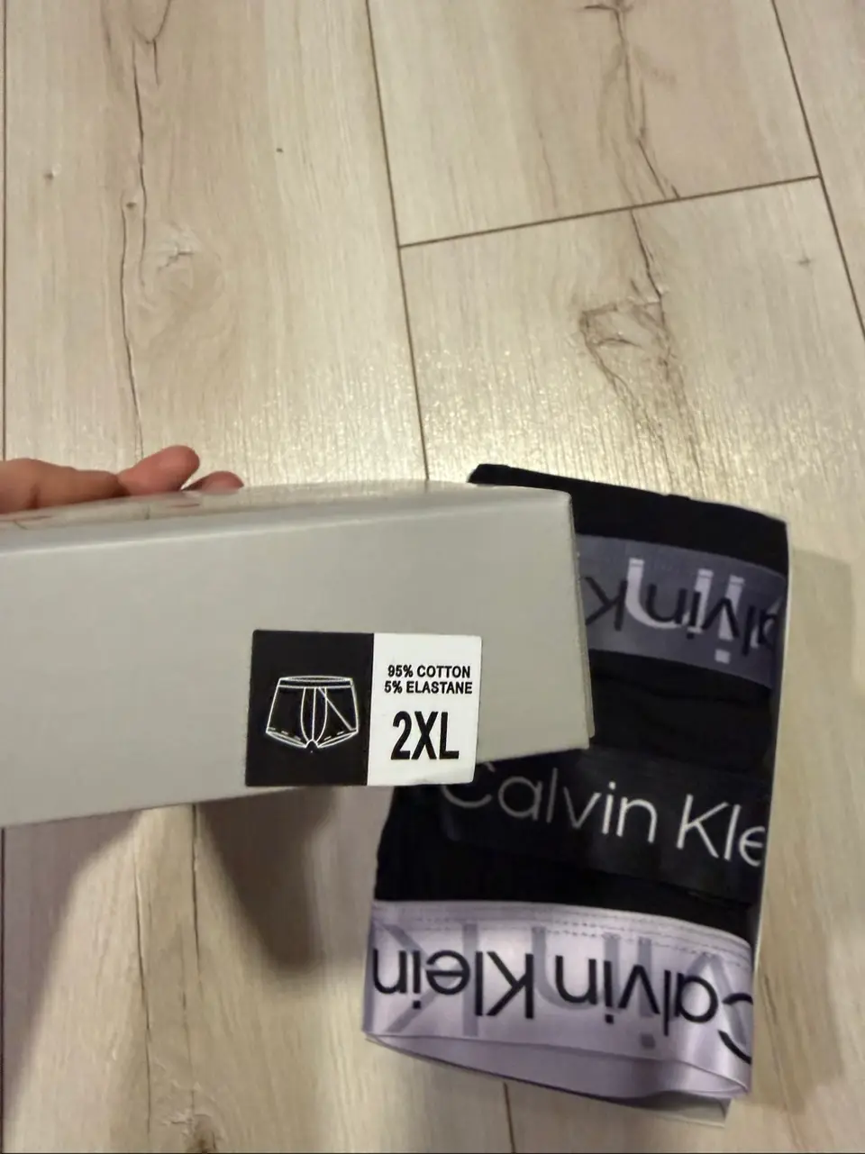 Calvin Klein vyriški bokseriai, 3 vnt. komplektas — nuotrauka 3