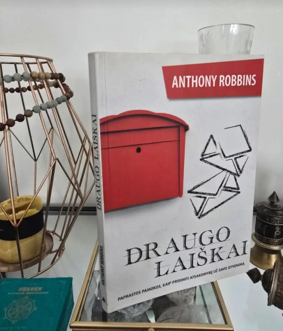 Anthony Robbins knyga „Draugo laiškai“ — nuotrauka 2