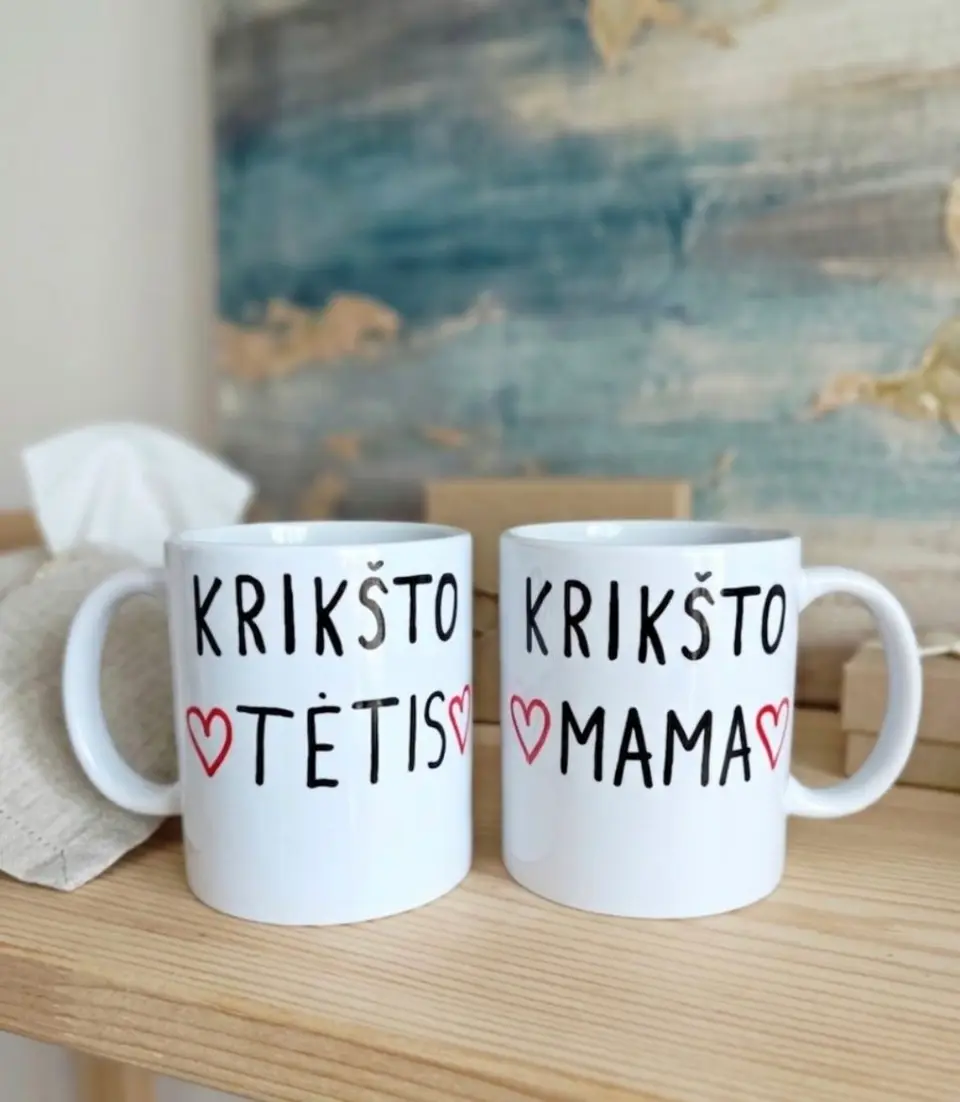 Personalizuoti puodeliai