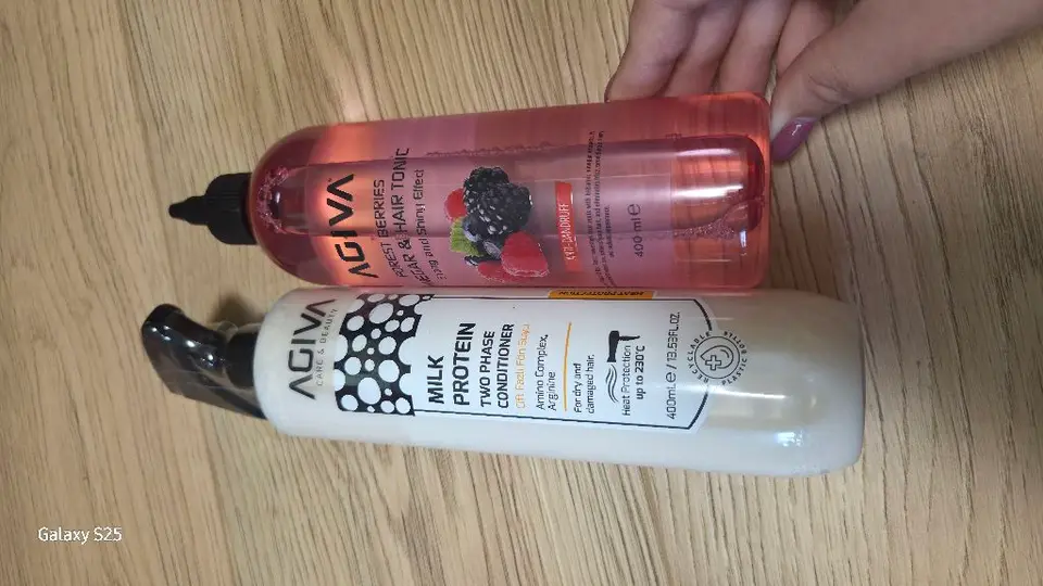 Agiva plaukų tonikas ir dvifazis kondicionierius 2x400 ml