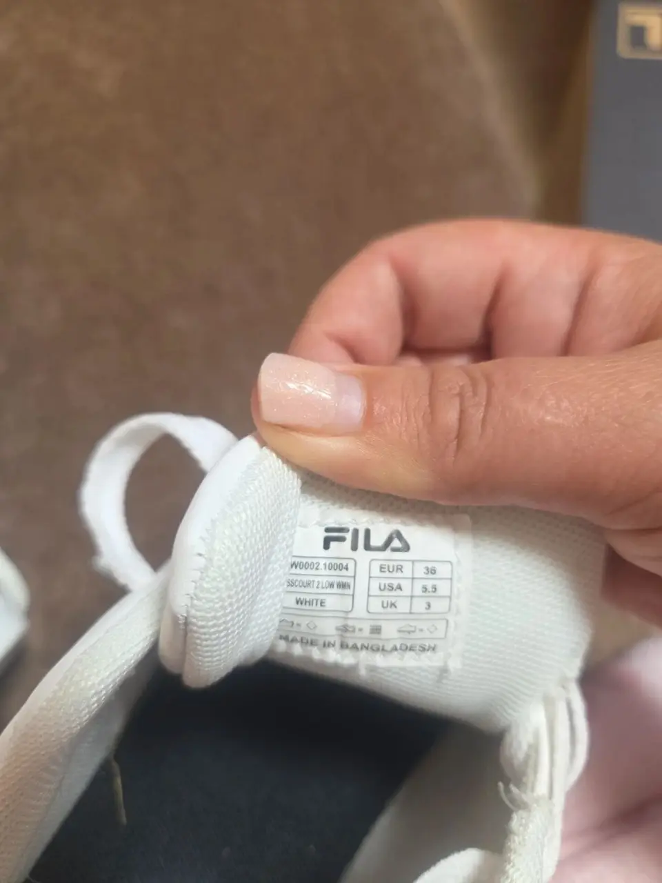 Fila balti sportbačiai 36 dydis — nuotrauka 2